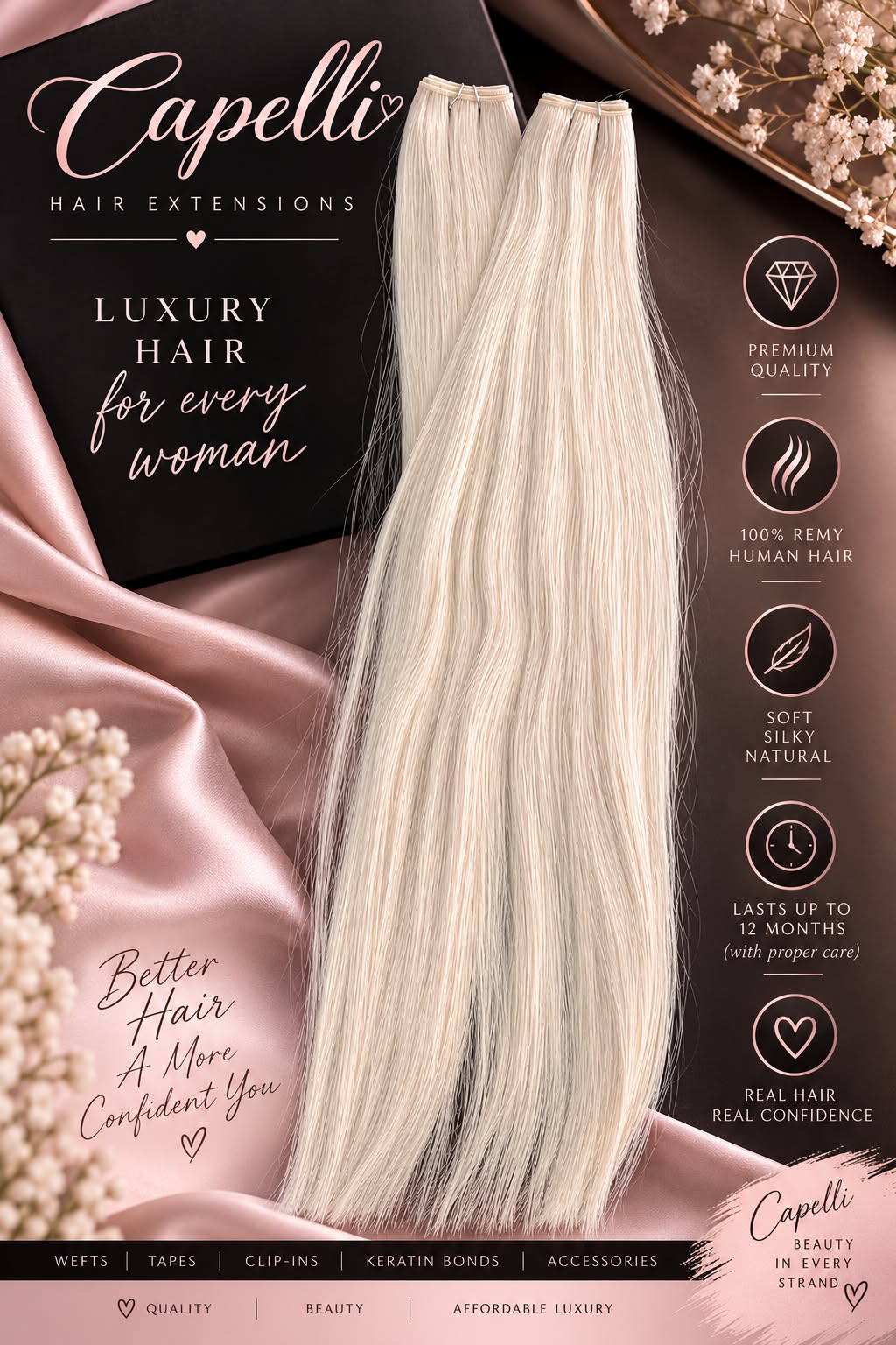 Capelli Hair Extensions installation